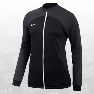 Nike Dri-FIT Women's Black Full Zip Athletic Jacket Slim Fit Small